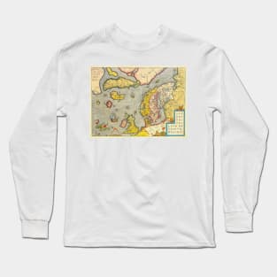 Ancient European Map Long Sleeve T-Shirt